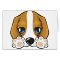 likable doggie,purp,dog cards