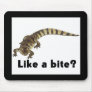 "like a bite?" alligator from junglewalk.com mouse mat