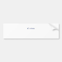 Like a Boss Bumper Sticker
