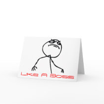 Like a Boss Cards