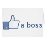Like A Boss card