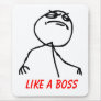Like a Boss Mousepad