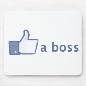 Like A Boss mousepad