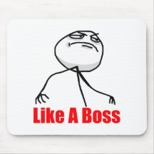 Like a Boss Mousepads