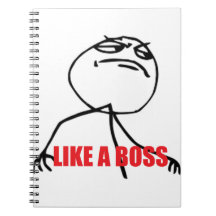 Like a Boss Note Books