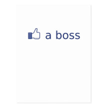 Like a Boss Post Cards