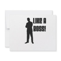 LIKE A BOSS PRODUCTS invitations by ModifiedDesigns LIKE A BOSS PRODUCTS invitations