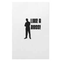 LIKE A BOSS PRODUCTS stationery by ModifiedDesigns LIKE A BOSS PRODUCTS stationery