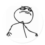 Like a Boss Round Stickers