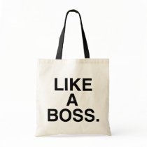 Like A Boss tote bag