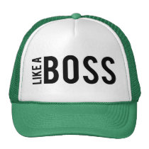 like, boss, internet memes, funny, humor, questions, trucker hat, cool, strory, bro, fun, zazzle cap, Trucker Hat with custom graphic design