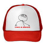 like a boss trucker hats