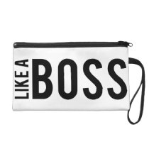 like, boss, funny, meme, humor, internet meme, cool, story, bro, wristlet purse, black, bagettes bag, [[missing key: type_bagettes_ba]] with custom graphic design