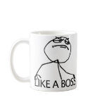 Like a Boss yeah rage comic meme Mugs