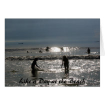 Like a Day at the Beach Card