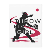 Like a girl D postcards by DT_Studios Like a girl D postcards