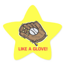Like A Glove Star Stickers