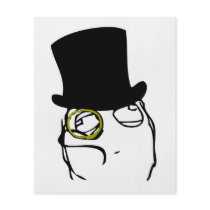 Like a Sir Rage Face Meme Flyers