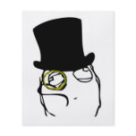 Like a Sir Rage Face Meme flyers