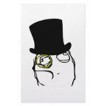 Like a Sir Rage Face Meme Stationery Design