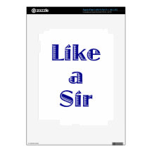 Like a Sir Skins For iPad 3