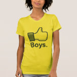 Like Boys t-shirts