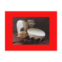 Like Drums? postcard by LAalgonquin Like Drums? postcard