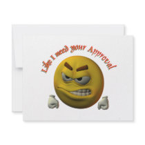 Like I Need Your Approval invitations by nightmage Like I Need Your Approval invitations
