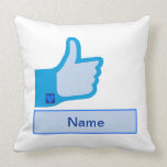 Like Icon  Thumbs Up Pillow to Customize pillows