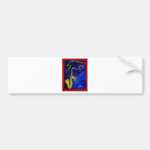 Like Jazz Man by Piliero Bumper Sticker