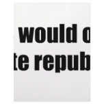 Like Jesus would vote Republican Letterhead