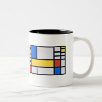 LIKE MONDRIAN mugs