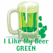 Like my beer GREEN photo sculptures