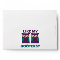 Like my Hooters Envelopes