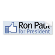 Like Ron Paul Bumper Sticker bumpersticker