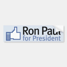 Like Ron Paul Bumper Sticker