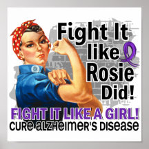 Like Rosie Did Alzheimer's Poster
