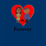 Like Story "U & I Forever" Women's T-Shirts by WllmJDurkin Like Story "U & I Forever" Women's T-Shirts