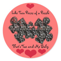 Like Two Pieces of a Puzzle stickers
