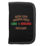 Likes and Dislikes Planners