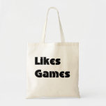 Likes Games Tote Bags