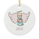 Lil  Angel 2010 Christmas Ornaments