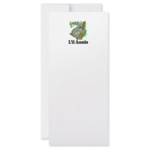 L'il Aussie. Cute Australian Koala Rack Card Design