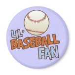 Lil' Babseball Fan magnets