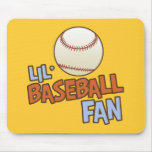 Lil' Babseball Fan mousepads