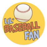 Lil' Babseball Fan stickers