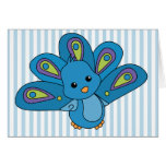 Lil' Baby Peacock Card