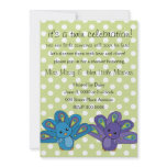 Lil' Baby Peacock Custom Invitations