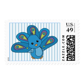 Lil' Baby Peacock Postage
