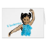 Lil Ballerina Greeting Card